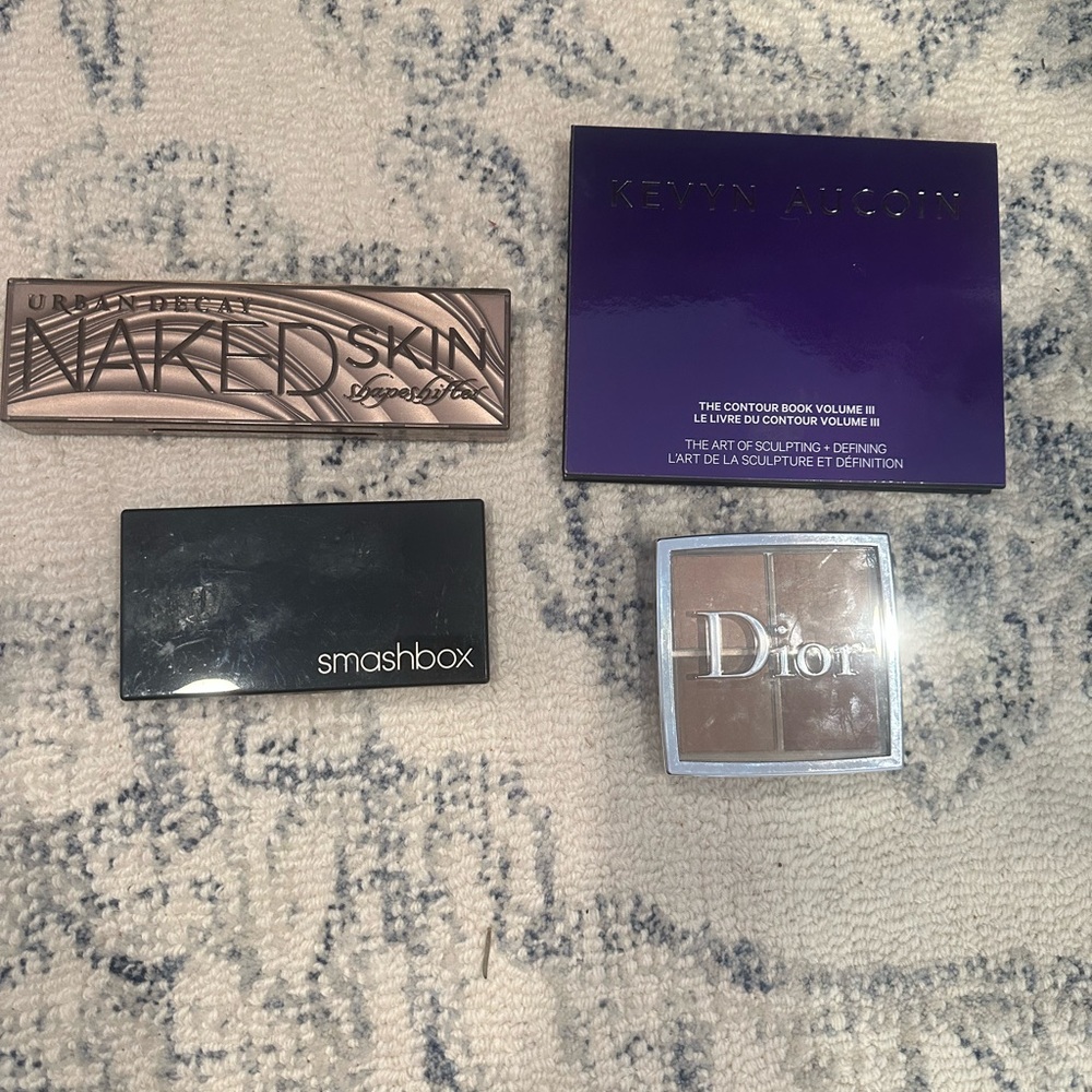 Contour Palettes - Dior, Urban Decay, Smashbox and Kevyn Aucoin